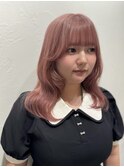 くすみピンクベージュ