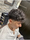 MEN’S HAIR/波巻ツイストスパイラル/フェザーパーマ/御徒町
