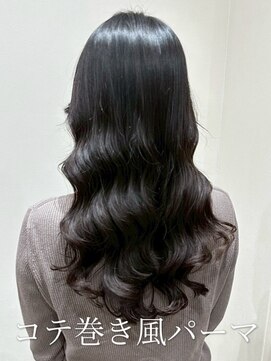 アミー 銀座(Ammy) コテ巻き風パーマ／韓国風パーマ/デジタルパーマ/レイヤーカット