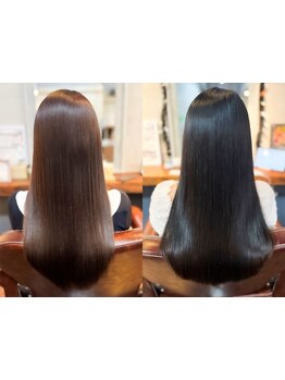 丁寧なカウンセリングが◎乾燥・パサつき対策もお任せ！[髪質改善/縮毛矯正/酸性ストレート]