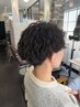 【メンズ人気No.１】カット+ツイストスパイラルパーマ￥12000 #北18条#メンズ