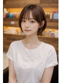 小田急相模原で乾かすだけでまとまるショートボブ