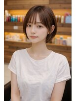 ロハスバイケンジ(LOHAS by KENJE)&nbsp;小田急相模原で乾かすだけでまとまるショートボブ