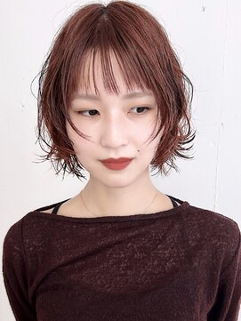 ハット(HUT) 『20~30代』ショート ボブ ショートヘア 白髪ぼかし 225