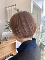 キュウヘアー(KYUU HAIR)&nbsp;大人ショートボブ×白髪ぼかし