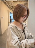 忙しい朝でもまとまる。大人女性の“扱いやすいボブ”◎