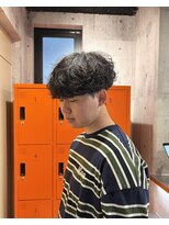 アドレスサーティーン(Address13)&nbsp;シャドウパーマ[大阪/梅田/メンズパーマ/シャドウパーマ]