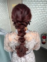 フェリーチェ 六本木店(Felice)&nbsp;編み下ろし　結婚式ヘアセット　パーティヘア　参列