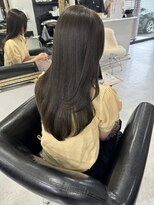 ザ アクネ 岡崎竜美丘店(THE ACNE) ♪オリーブグレージュ_レイヤーカット_ダークグレージュ