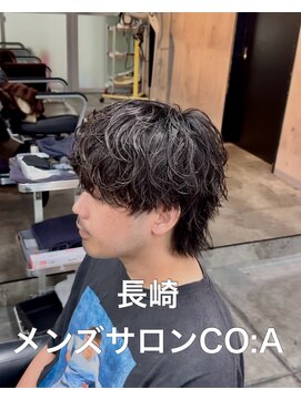 コア(CO:A) 長崎メンズカットメンズパーマシャドウパーマ