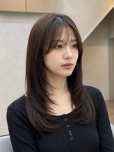 シエテ 津田沼(Siete)&nbsp;韓国/レイヤーカット/顔周り/ロング/ワンカール/津田沼/鎌倉楓麻