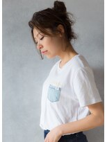 ラブ アンド ヘア ロコ(Love&Hair Loco)&nbsp;おだんごルーズアップ