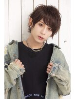 コア 新宿(CORE)&nbsp;2020/SS/透明感ブラウン×カジュアル/フェザーショート