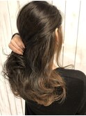 インナーカラーアッシュ/亀戸/錦糸町/インナーカラー