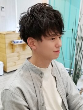 ホノ(hono) メンズショートパーマ