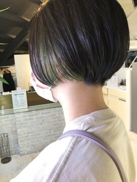 ロナ 岡崎竜美丘店(RONA) ハンサムショート×インナーカラー