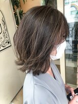 サロンドミルク 溝の口店(salon de MiLK)&nbsp;脱白髪染めハイライトグレージュ