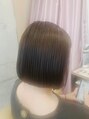 トゥルース 北小金店(TRUTH) 切りっぱなしボブハンドブローで仕上がるスタイル