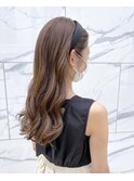 【わだロング】フレンチガーリーナチュラルグラデーション