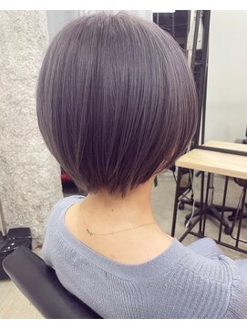 イースエモーション(ease et motion) 【天神 今泉 大名】ショート　ラベンダーカラー