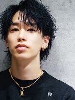 ゴールドシブヤ(GOALD SHIBUYA)&nbsp;ツイストスパイラル波打ちスパイラルセンターパート刈り上げ束感