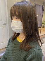 ロエ 平尾山荘(loe)&nbsp;【髪質改善】×オリーブアッシュミディアム/平尾/高宮