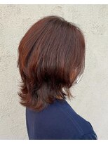 ウーヴリール 総社店(ouvrir)&nbsp;レイヤースタイル×レッドブラウン