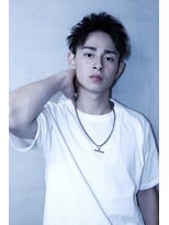 ロンド ローガン 名駅(Lond LOGAN)&nbsp;ソフトツイストパーマ　メンズ　カット　名古屋　眉毛　短髪