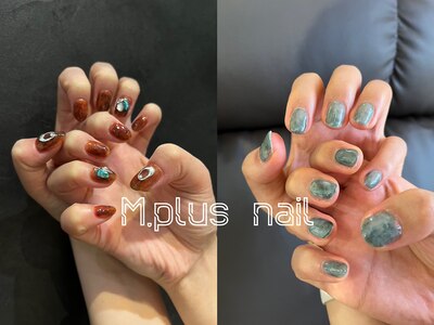 ...M.plus nail...ネイルブースも完備◎お電話にてご予約受付中*