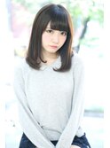 ナチュラルフェミニンな毛先ワンカール☆