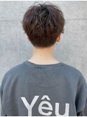 マッシュパーマ/ツーブロック刈り上げ/ソフトスパイラルパーマ3