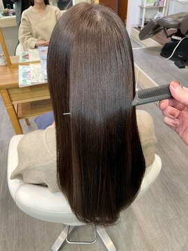 ヴォージュ(VOSGES) ☆酸熱式髪質改善カラー☆ココアブラウン♪