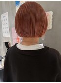 ミニボブ/ショート/ショートヘア/前下がりボブ/ぱつっとボブ