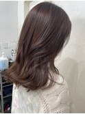 オレンジブラウン イエベブラウン ブルベブラウン 外ハネ