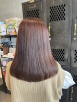 アチーブリス(achieve Liss)&nbsp;ピンクブラウンxニュアンスカラー艶カラー小顔10代20代30代