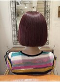 切りっぱなしボブ