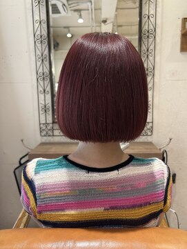 シェリー(cherie) 切りっぱなしボブ