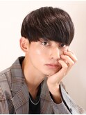 大人のナチュラルマッシュ 刈り上げ