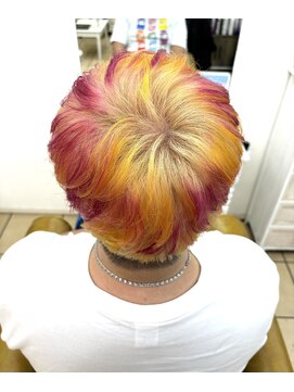 シャルティア(SHALLTIA) メンズデザインカラー【山口市美容室】【山口市メンズカラー】