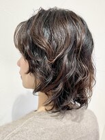ヴォロンテ(volonte)&nbsp;ウルフ/パーマ/レイヤー/ミディアム/毛先パーマ