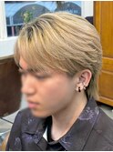 ショートウルフセンターパート