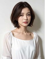 ニスル 上尾店(NISURU) 似合わせカット/大人ガーリー/ダークアッシュ/着物/上尾/上尾駅