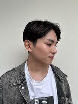 フリーラ 表参道(freera)&nbsp;韓国ヘアセンターパートマッシュニュアンスパーマスパイラル