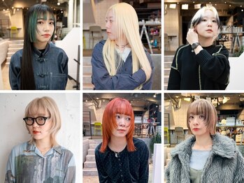 マーケット(MARKET)の写真/トレンドのハイトーンカラーをはじめ、MARKETではブリーチダメージを最小限にサラサラな仕上がり◎