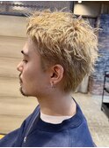 ツイストスパイラルパーマ/スパイキーショート/ツーブロック