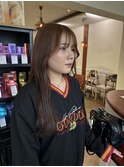 毛量調節×ベージュカラーで美人度UP