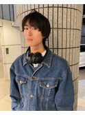 マッシュ/マッシュウルフ/ショートウルフ/メンズカット