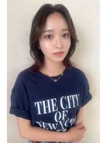 イーストハムネオ(EAST HAM NEO)&nbsp;ミディアムレイヤー/くびれ/透明感ブラウン