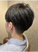 刈り上げマッシュ