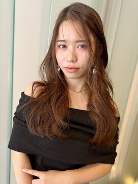 ラシカ(Lacica) レイヤー/ロング／シースルーバング/透明感カラー/福岡/Lacica